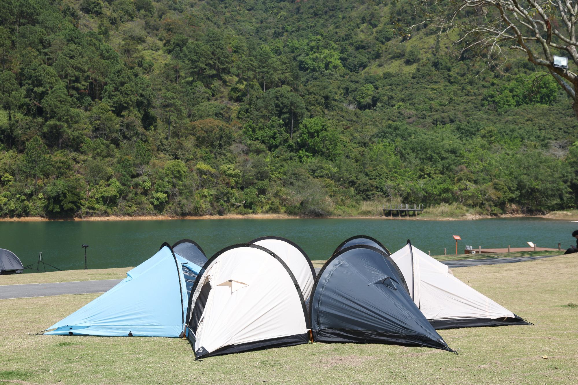tent with front porch
